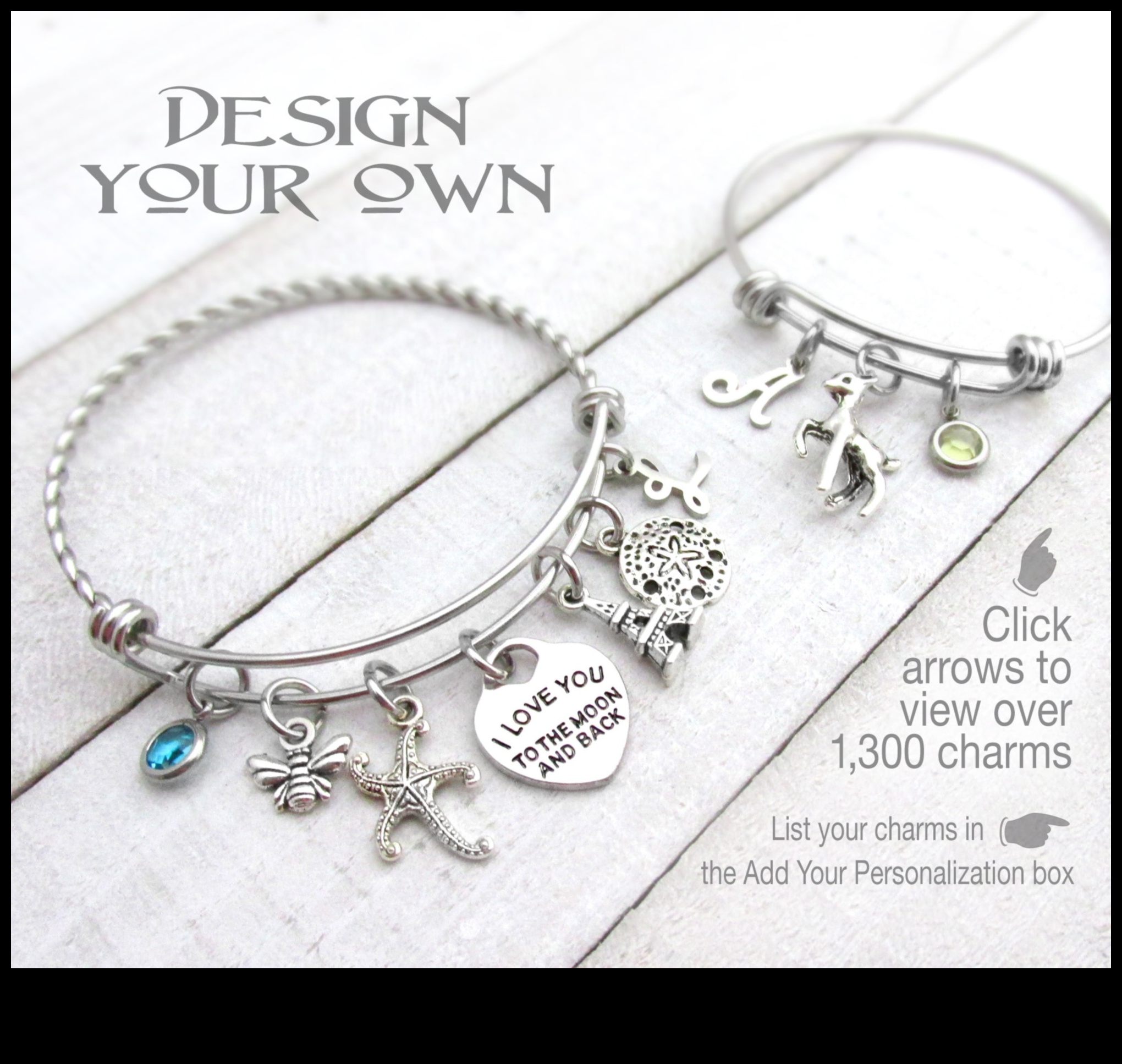 Cascading Charms: Εξερευνήστε τον γοητευτικό καταρράκτη των σχεδίων βραχιολιών μας