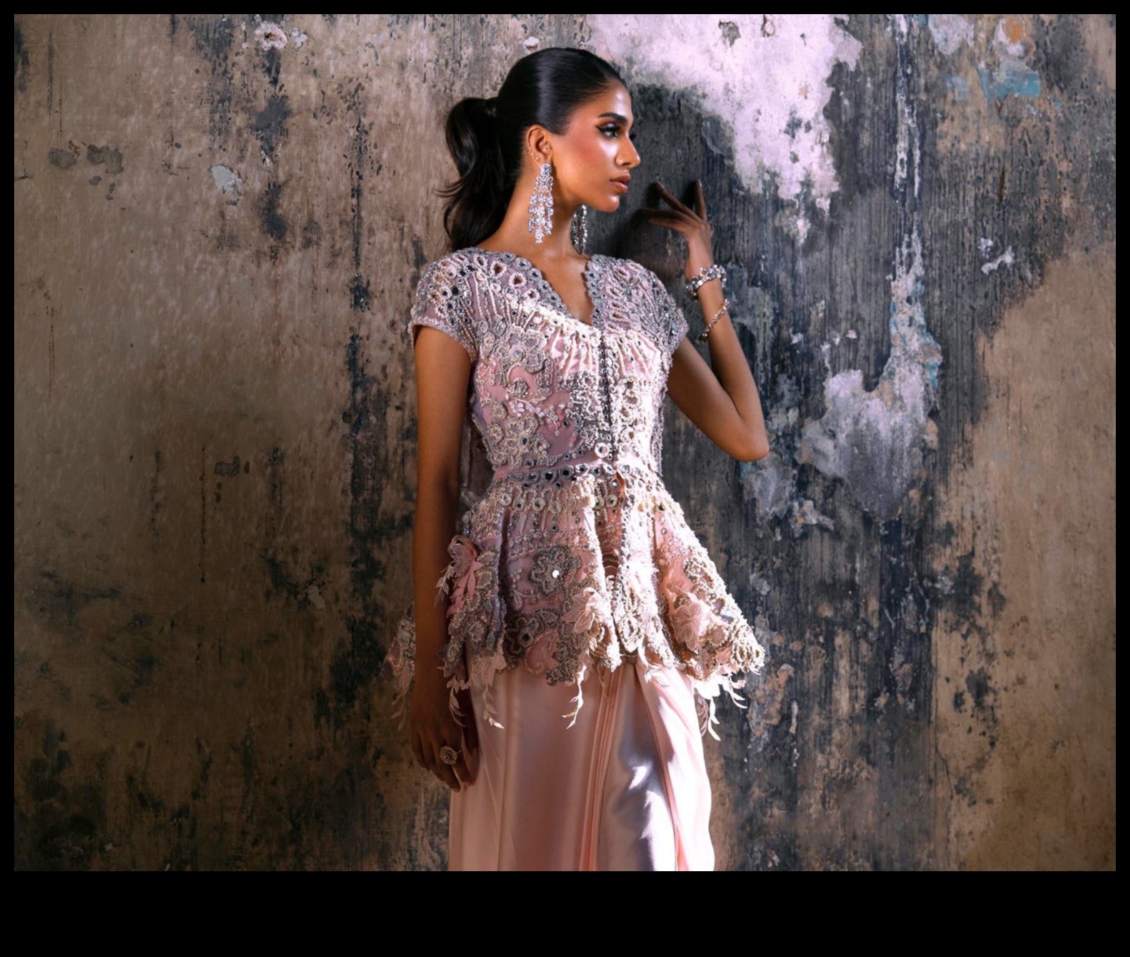 Glamorous Grandeur: Drape in Opulent Brilliance