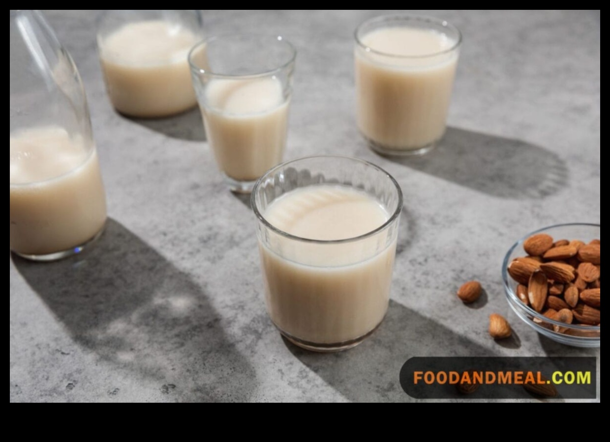 Εγχύματα γεμάτα θρεπτικά συστατικά: Ανεβάζοντας την εμπειρία σας με το γάλα αμυγδάλου