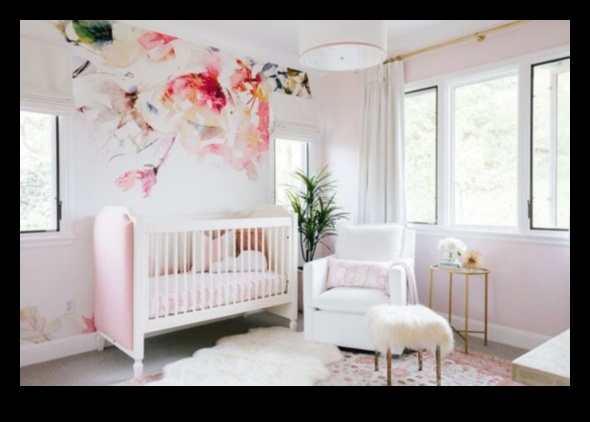 Bouncing Blossoms: Παιχνιδιάρικο λουλουδάτο ντεκόρ παιδικού σταθμού για την ανάπτυξη του μωρού