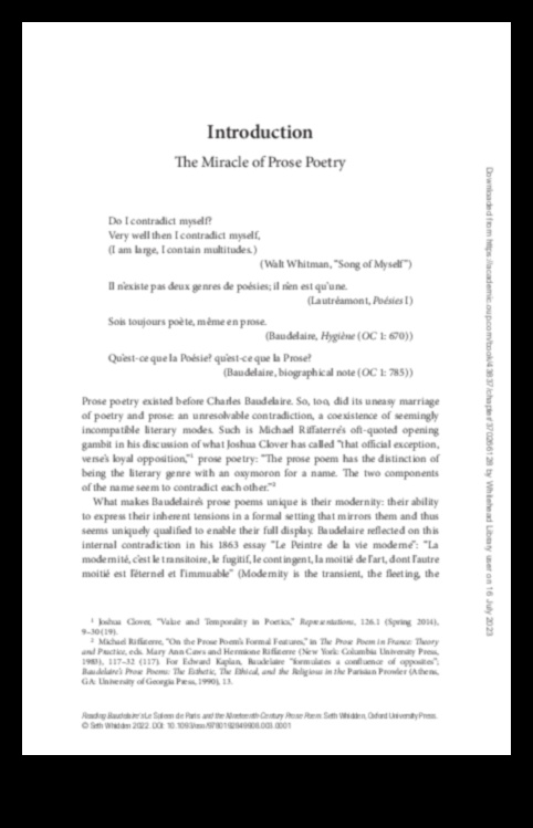 Στίχος ορόσημο: Η ποίηση στην αρχιτεκτονική πεζογραφία