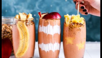 Smoothie Artistry: Garnishing Your Creations για αισθητική εμφάνιση